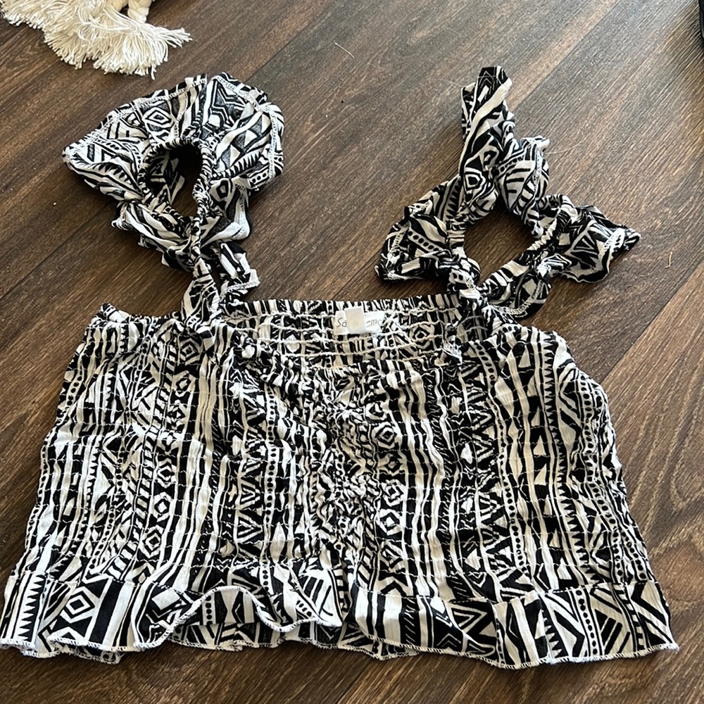 Salty Lemon Crop Top